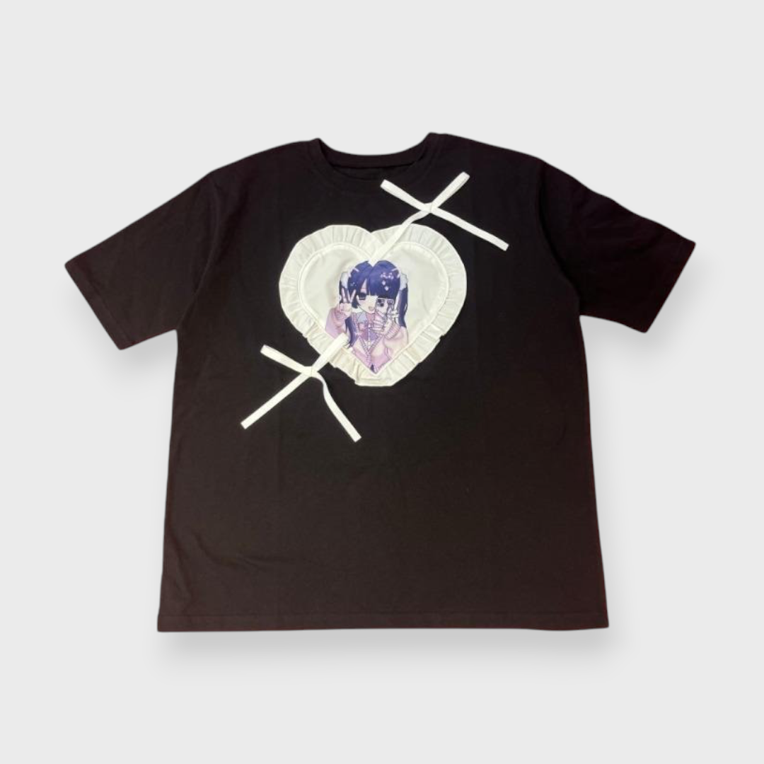 MajorettyxPifuwa chan COSMOPINE ORIGINAL ILLUSTRATION OVERSIZED T-SHIRT (S - LL)