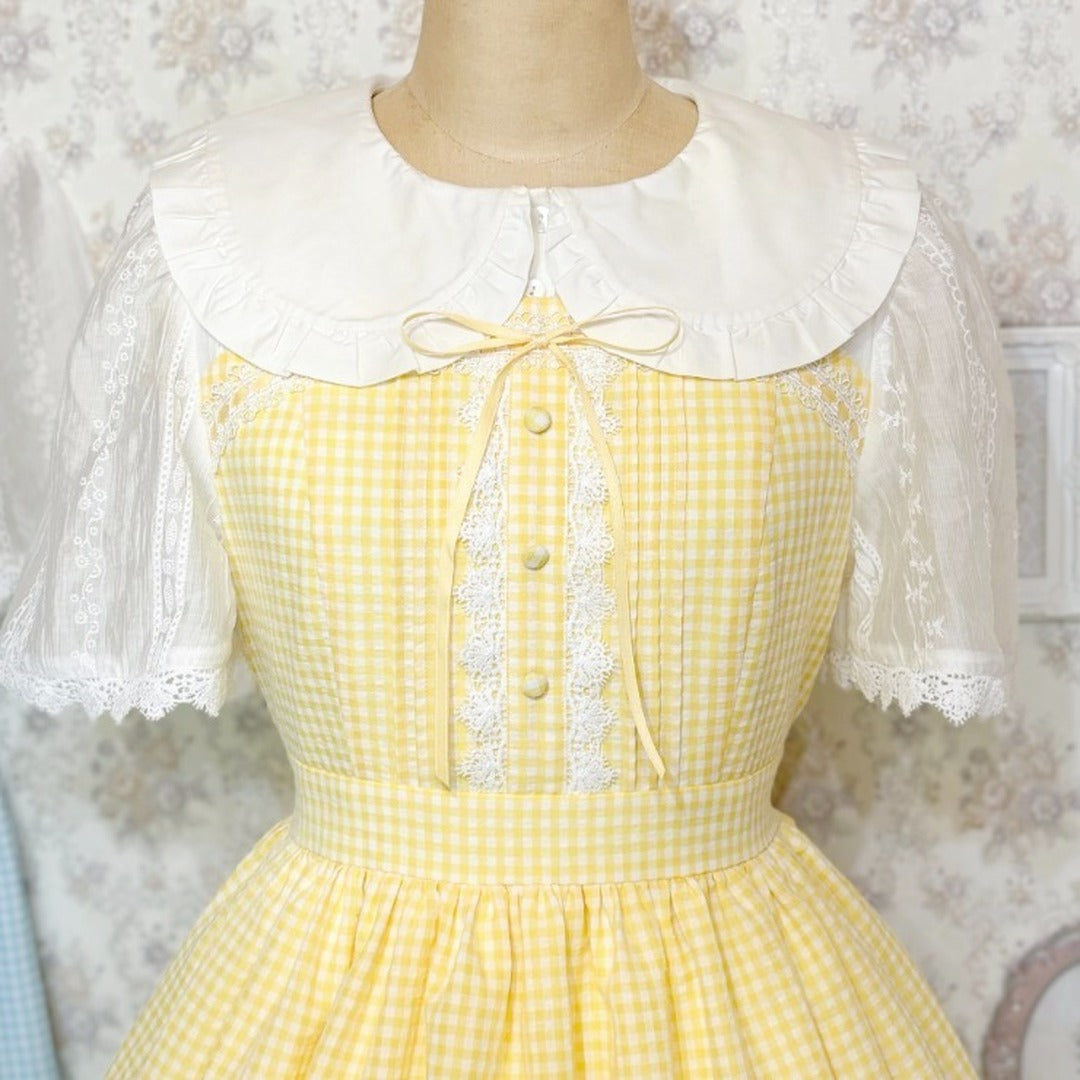 MARIA OTONASHI COLLAB FRILL STAND-COLLAR INNER TOP MAJORETTY