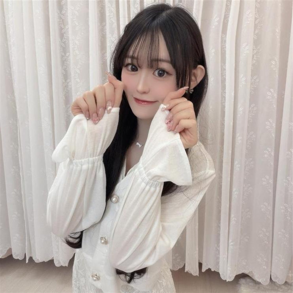 HA-CHAN COLLAB UV PROTECTION FRILL CARDIGAN MAJORETTY