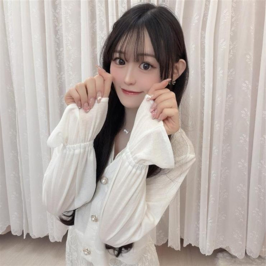 HA-CHAN COLLAB UV PROTECTION FRILL CARDIGAN MAJORETTY