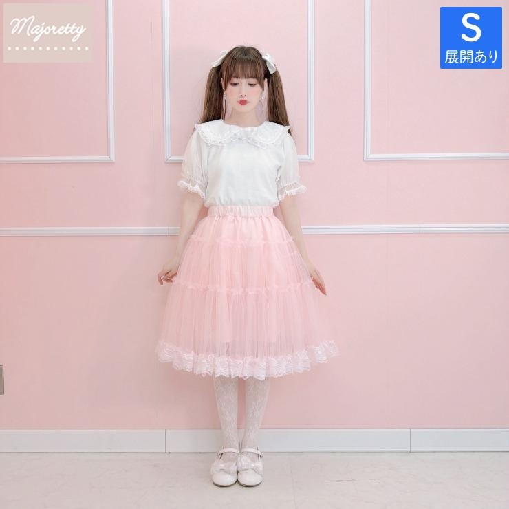 MajorettyxMayuron san SOFT VOLUME LACE PANNIER SKIRT