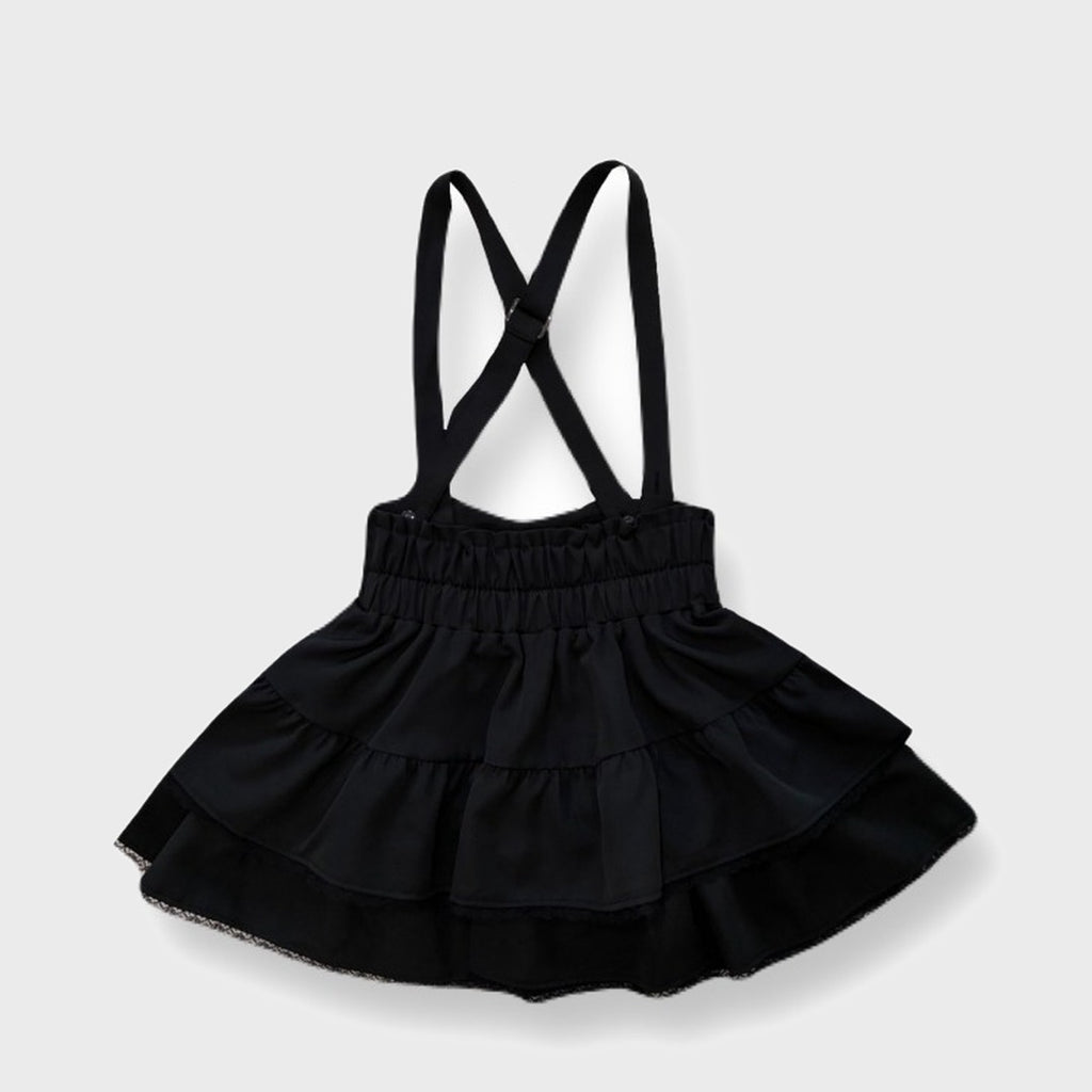 TIERED SUSPENDER SKIRT MAJORETTY