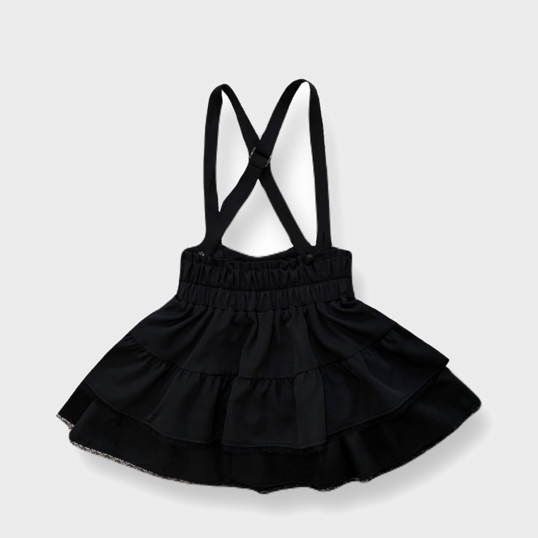 TIERED SUSPENDER SKIRT MAJORETTY