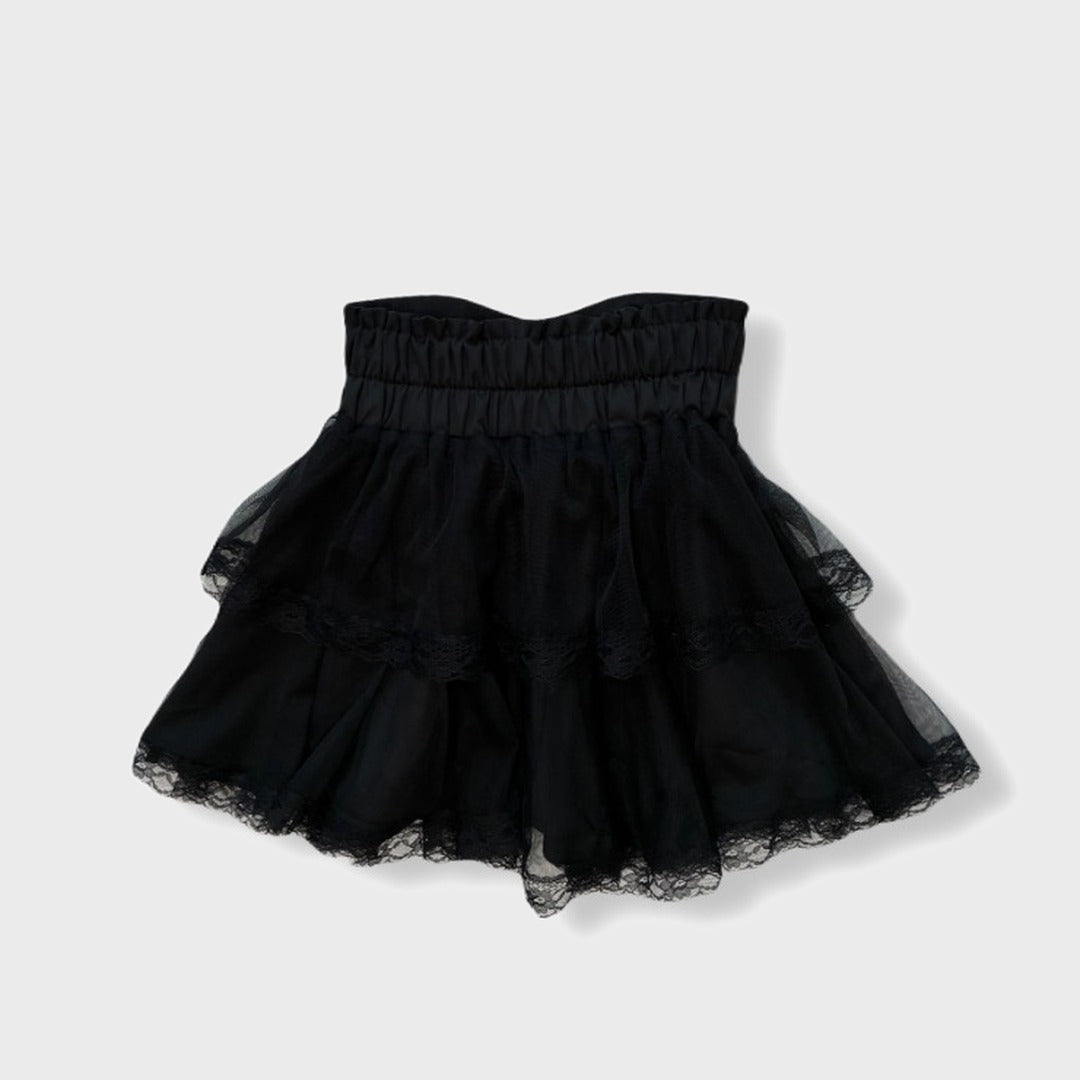 KOKONE AMAKI COLLAB TULLE TIERED SKIRT