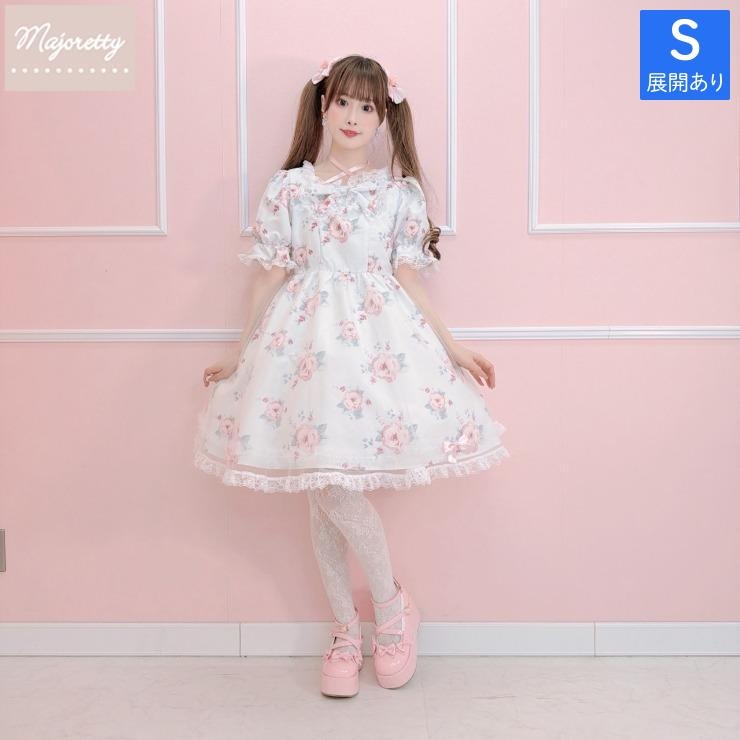 MajorettyxMayuron san FLORAL LACE TULLE SUMMER DRESS