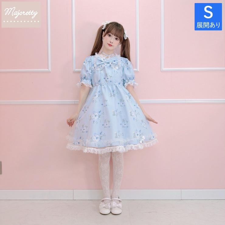 MajorettyxMayuron san FLORAL LACE TULLE SUMMER DRESS