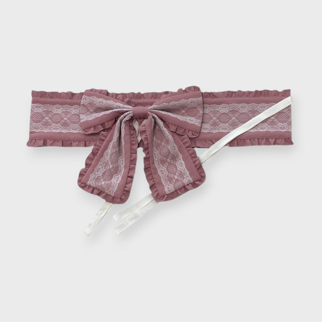 MajorettyxMayuron san STRAWBERRY RIBBON YUKATA LACE SET
