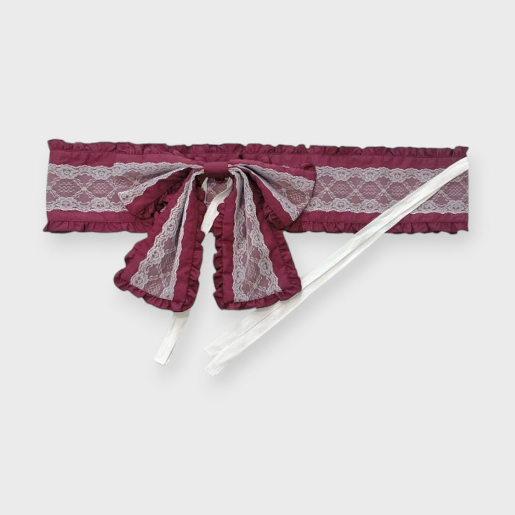 MajorettyxMayuron san STRAWBERRY RIBBON YUKATA LACE SET