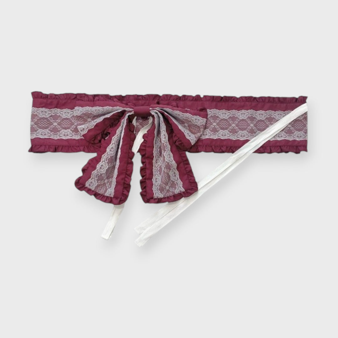 MajorettyxMayuron san STRAWBERRY RIBBON YUKATA LACE SET