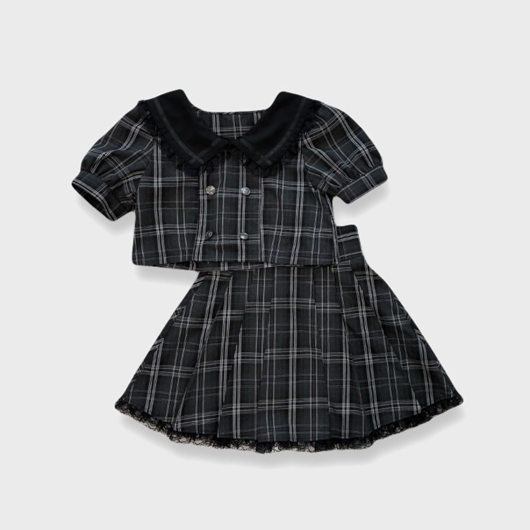 LACE SAILOR-COLLAR SET MAJORETTY