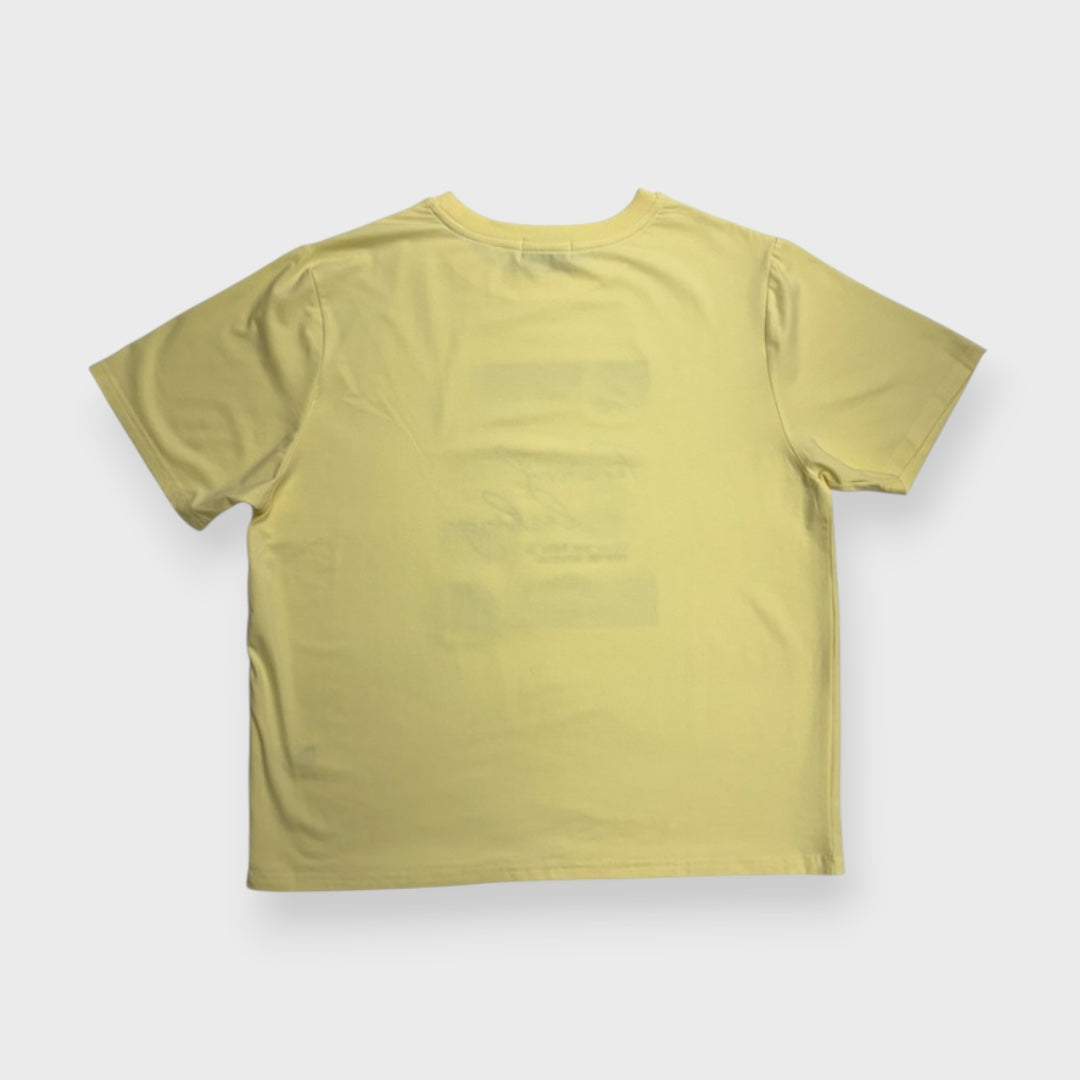 FOIL PRINT SMOOTH T-SHIRT