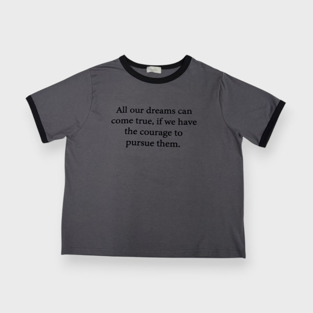 FLOCKY LOGO RINGER T-SHIRT