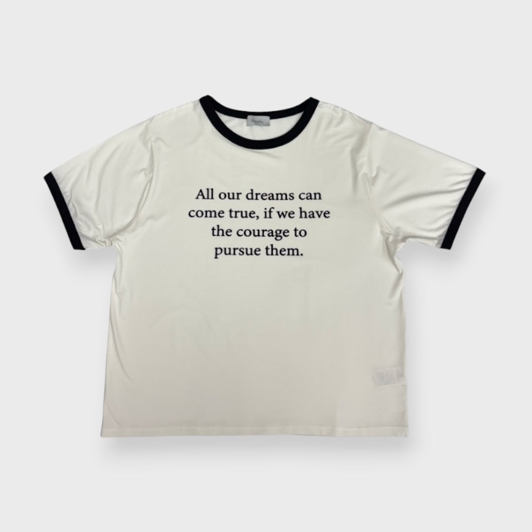 FLOCKY LOGO RINGER T-SHIRT
