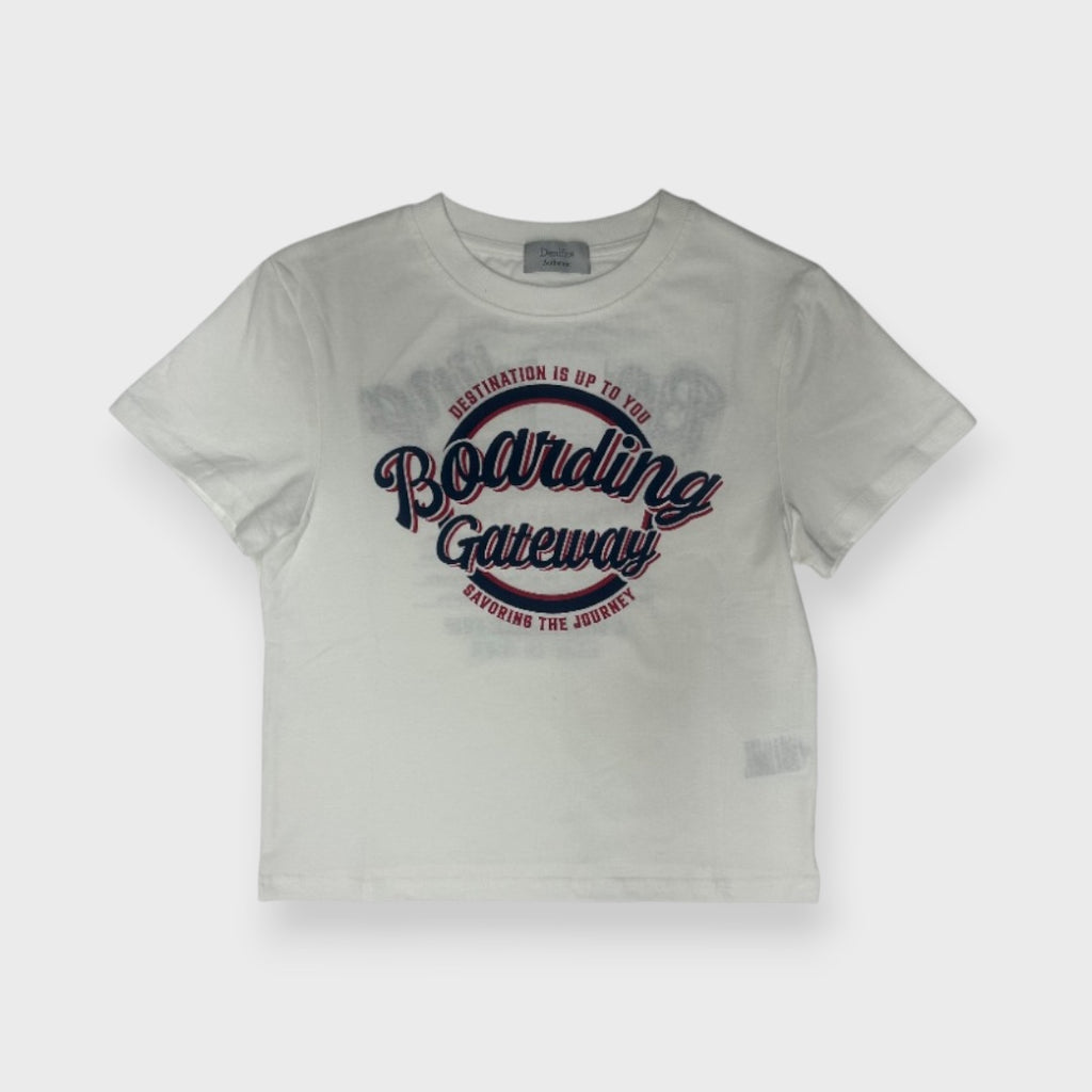 VINTAGE “BOARDING GATEWAY” GRAPHIC TEE