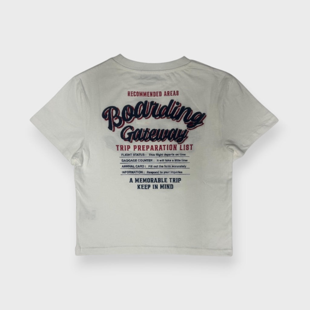 VINTAGE “BOARDING GATEWAY” GRAPHIC TEE
