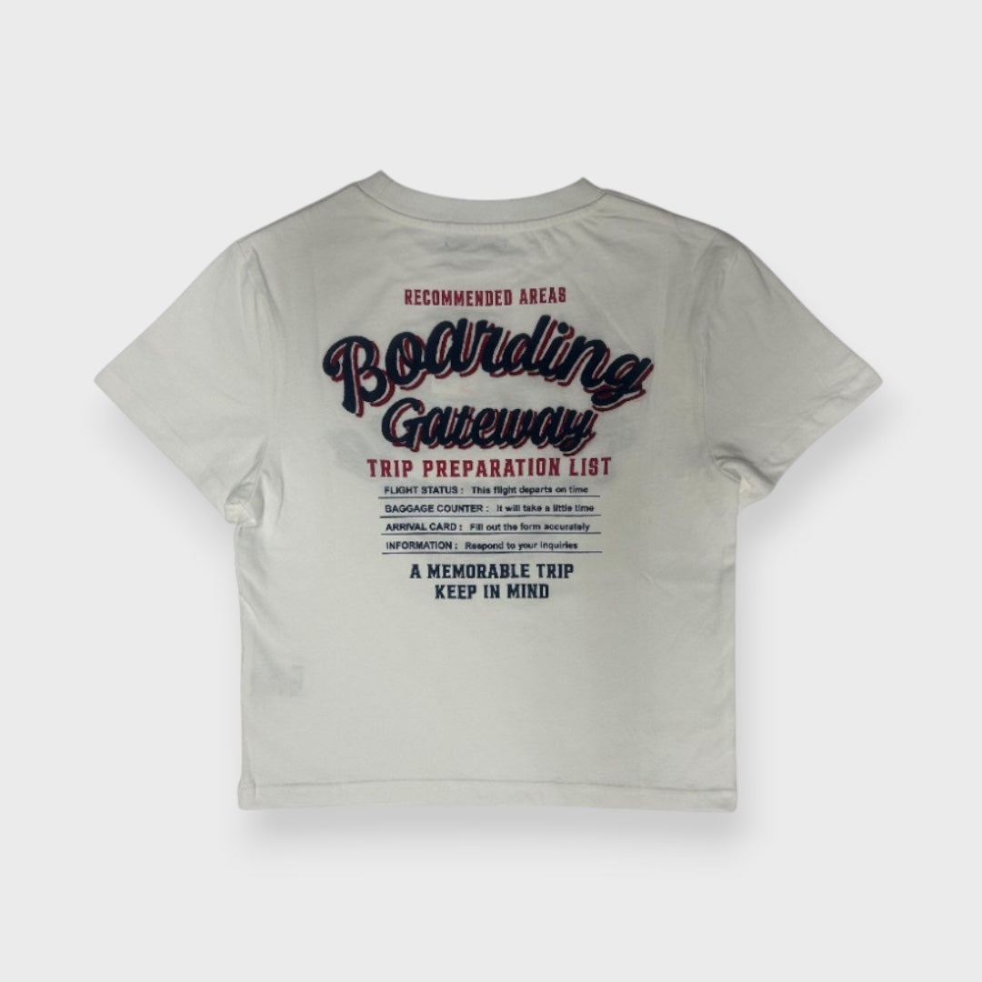 VINTAGE “BOARDING GATEWAY” GRAPHIC TEE