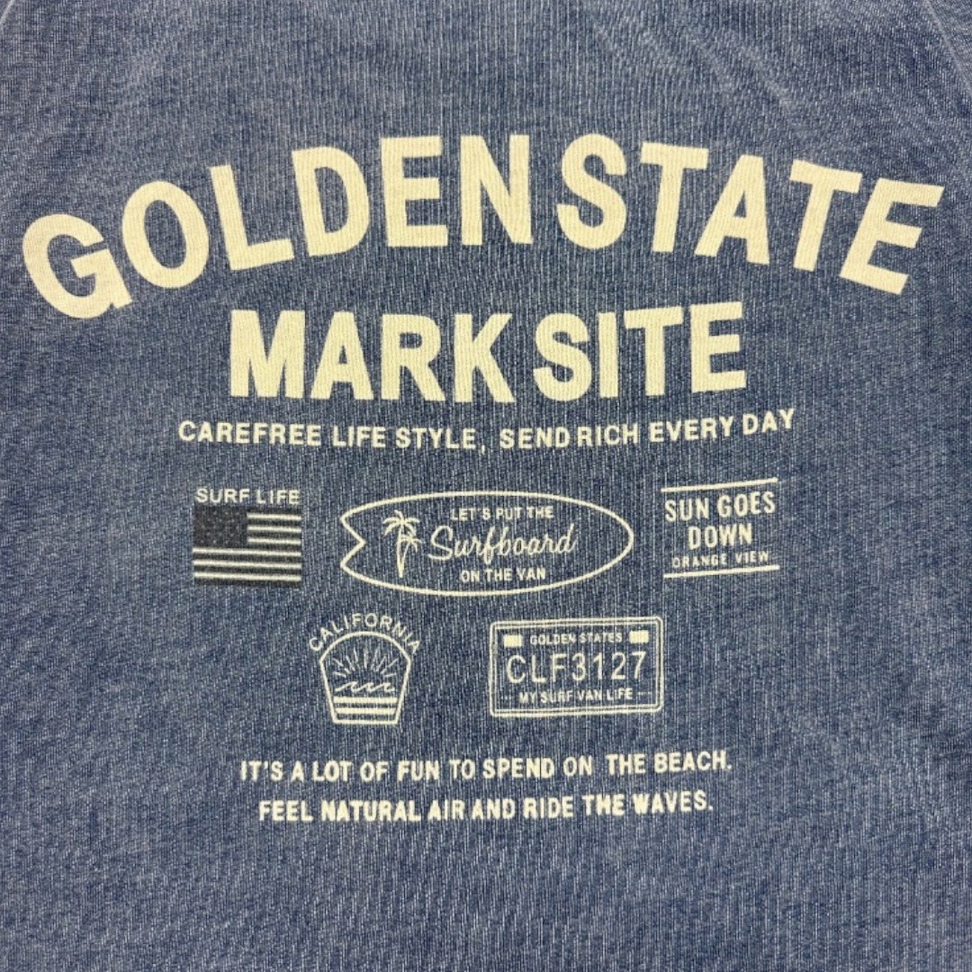 INDIGO “GOLDEN STATE” GRAPHIC TEE
