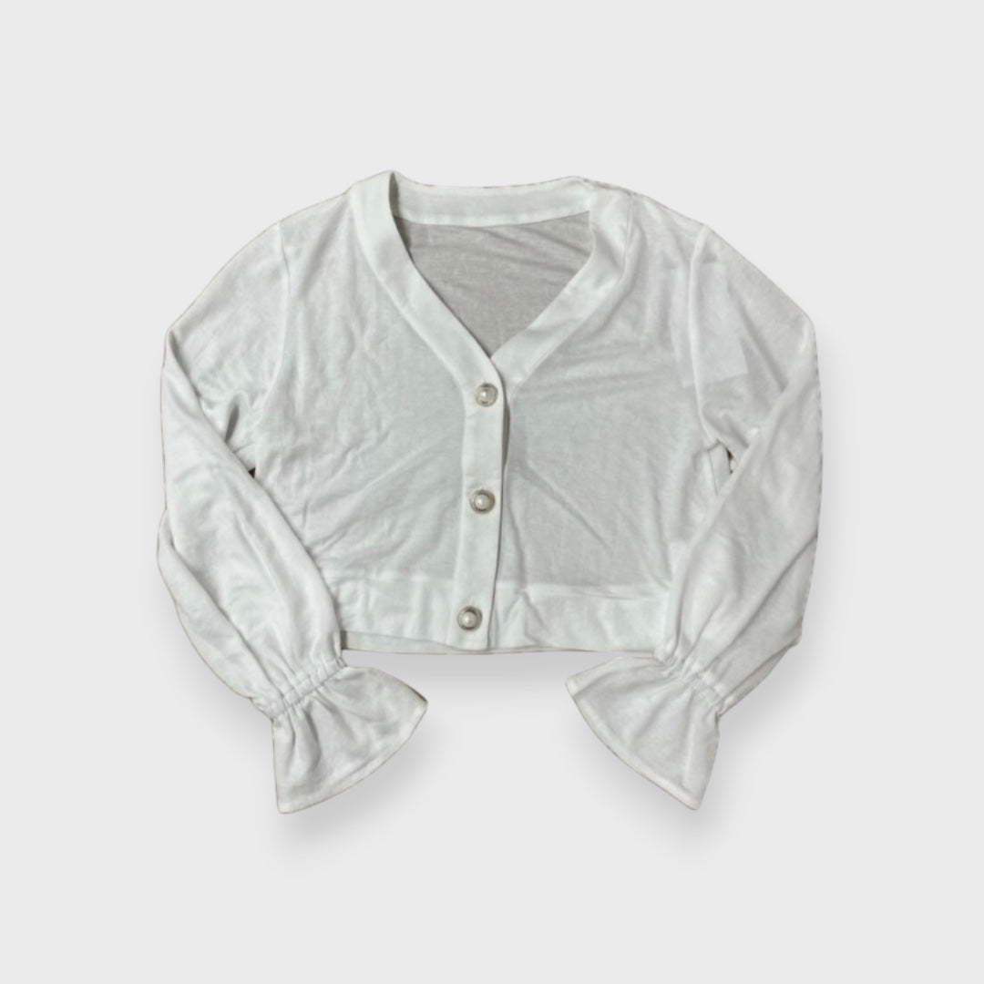 HA-CHAN COLLAB UV PROTECTION FRILL CARDIGAN MAJORETTY