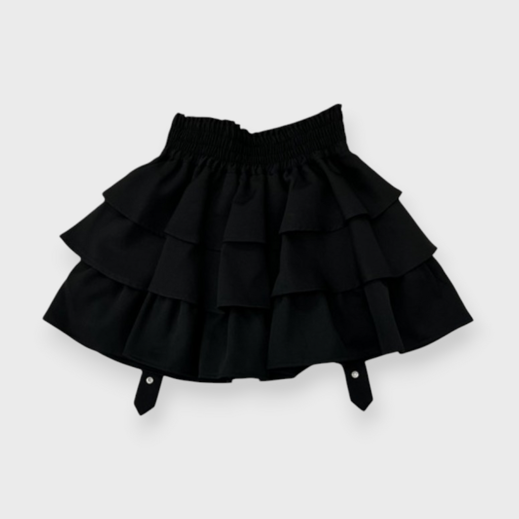 WOMEN’S HARNESS TIERED SKIRT