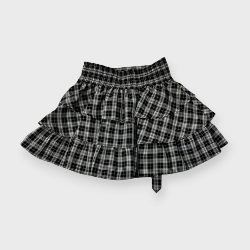 WOMEN’S HARNESS TIERED SKIRT
