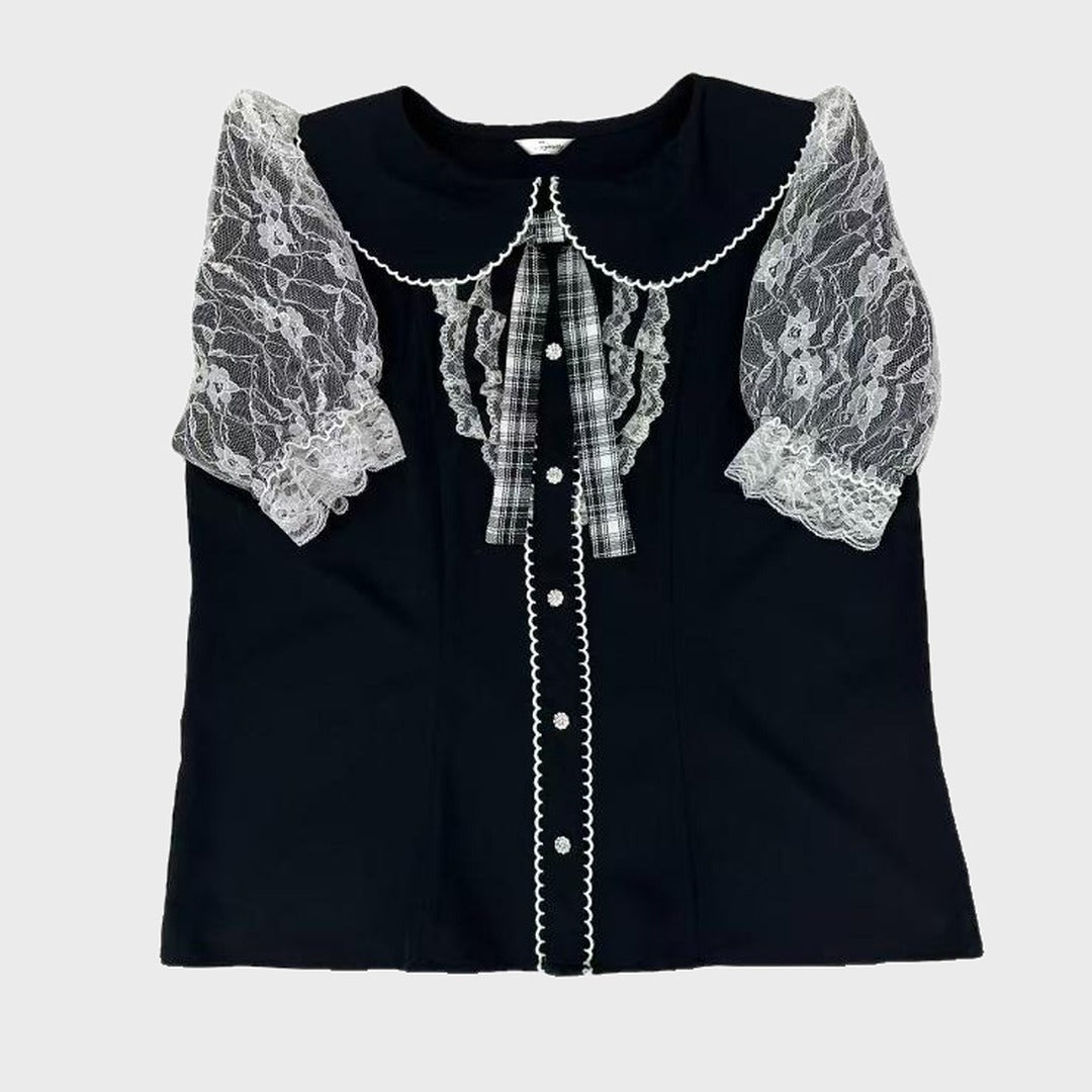 MARIA OTONASHI COLLAB JIRAI LOLITA BLOUSE MAJORETTY