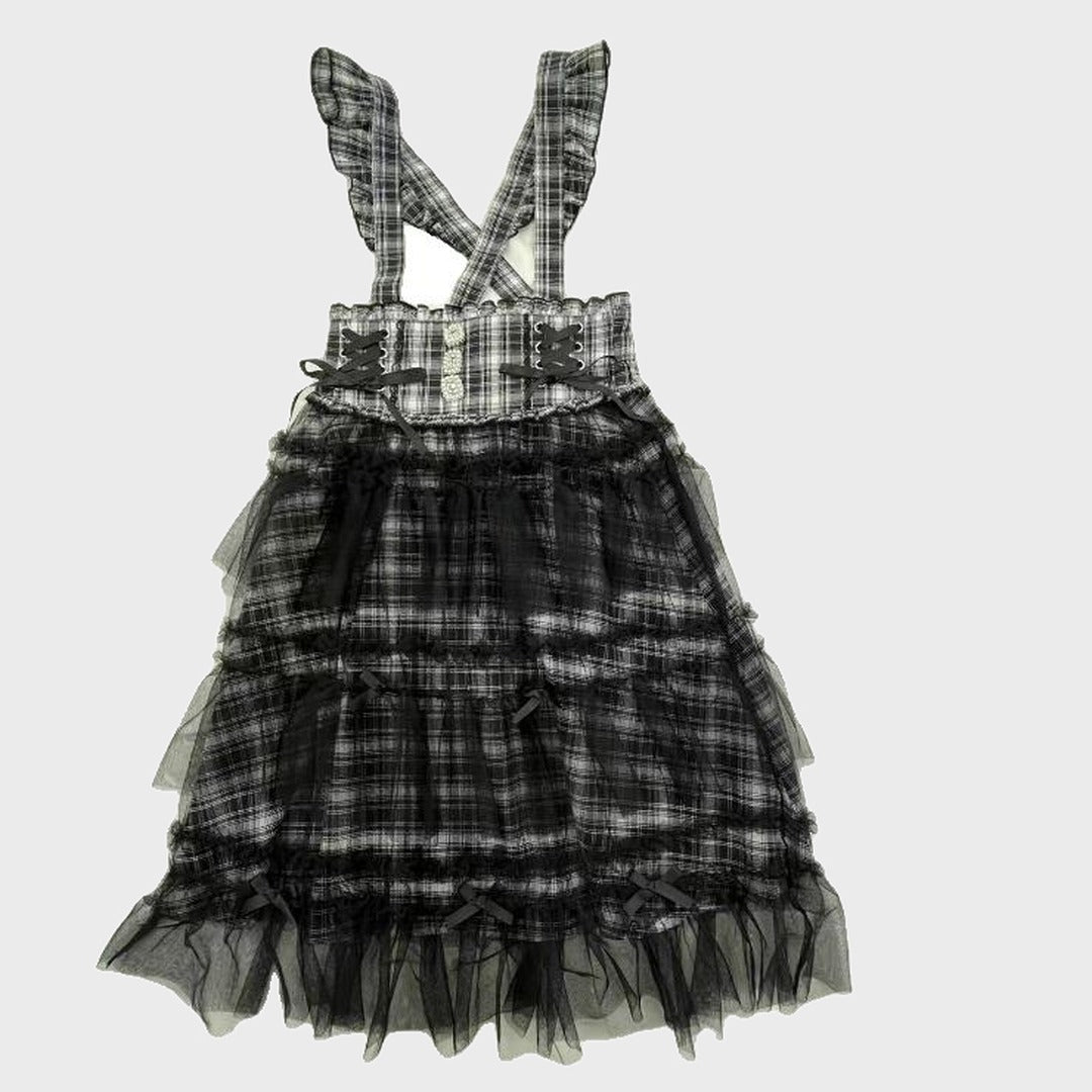 MARIA OTONASHI COLLAB TULLE JIRAI LOLITA SKIRT MAJORETTY