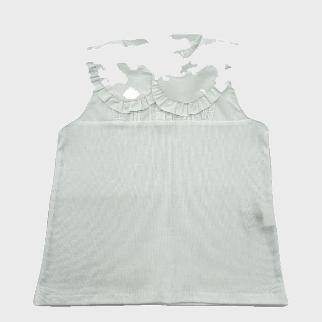 MARIA OTONASHI COLLAB FRILL STAND-COLLAR INNER TOP MAJORETTY