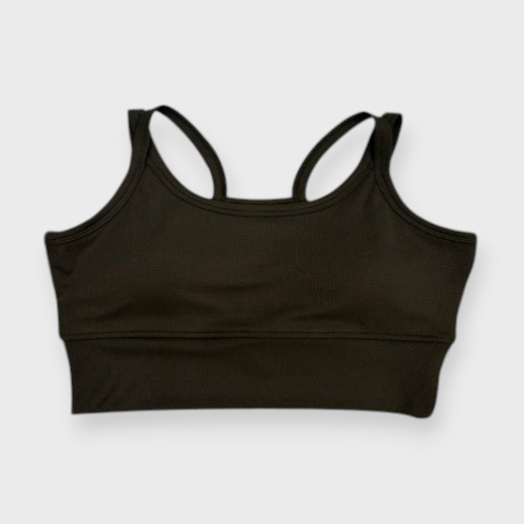 FUNCTIONAL RIB BRA TOP LADIES