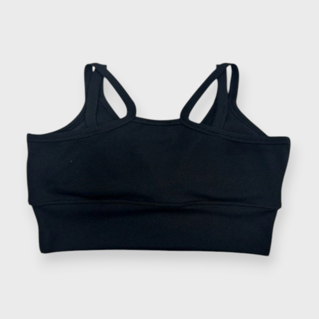 FUNCTIONAL RIB BRA TOP LADIES