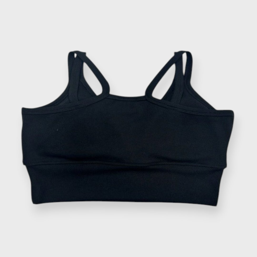 FUNCTIONAL RIB BRA TOP LADIES