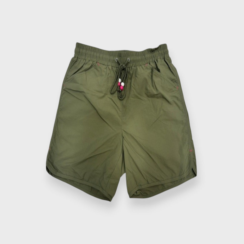 UPF50+ CHLORINE RESISTANT NYLON MIDDLE SHORTS LADIES