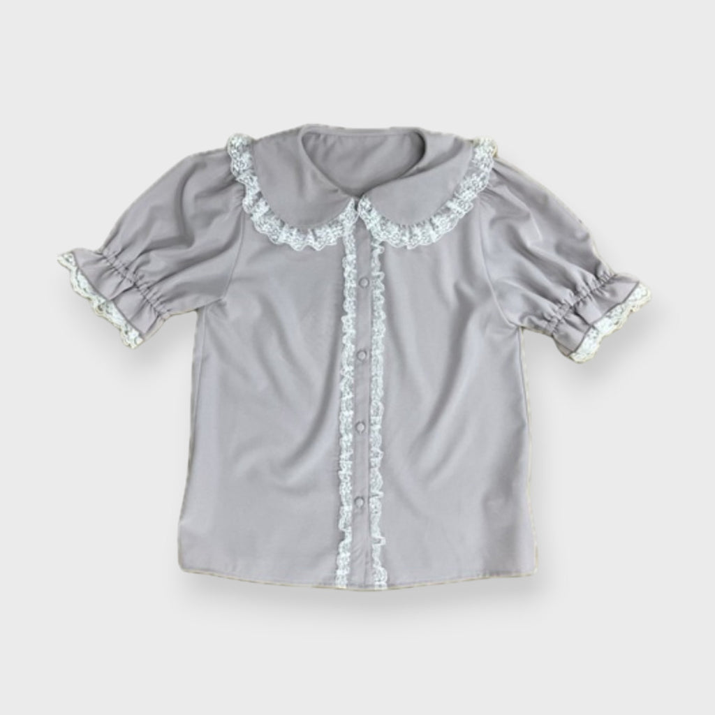 MajorettyxPifuwa chan PATCH-CUSTOM GIRLY BLOUSE – SWEET IN TWO COLORS (3L)