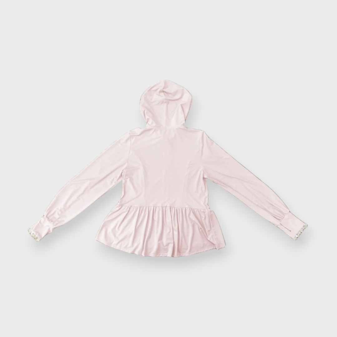 HA-CHAN COLLAB COOLING LACE HOODIE OUTERWEAR  MAJORETTY