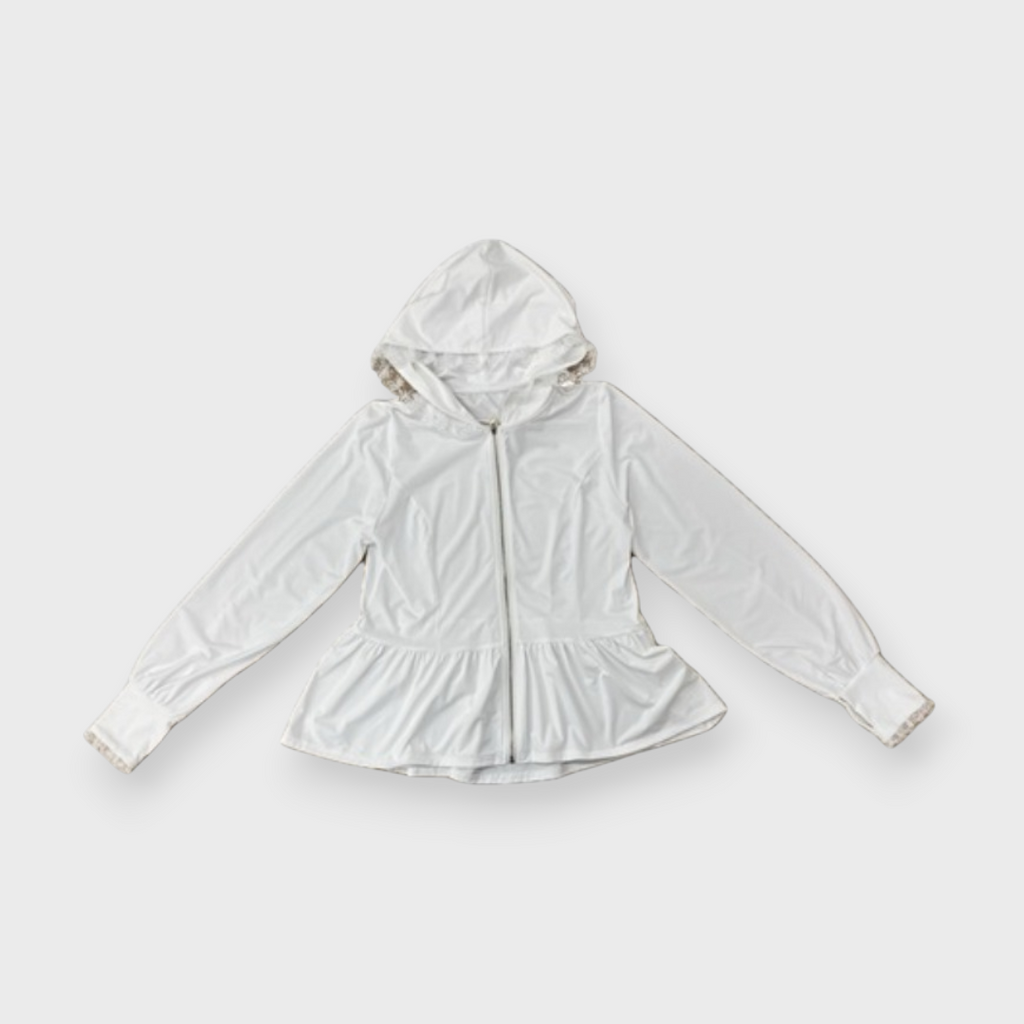 HA-CHAN COLLAB COOLING LACE HOODIE OUTERWEAR  MAJORETTY