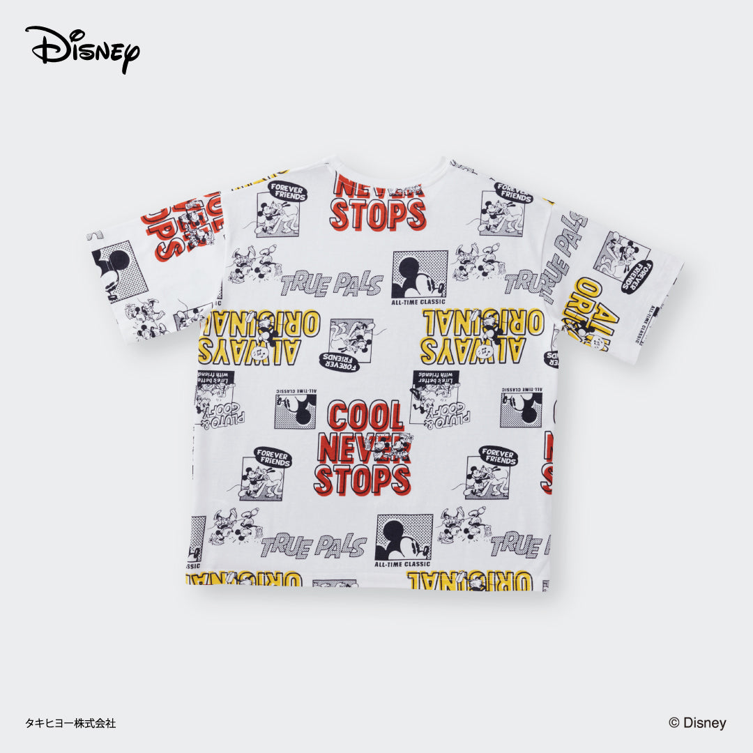 เสื้อยืดมิกกี้เมาส์ลายกราฟิก “Cool Never Stops – True Pals Edition”