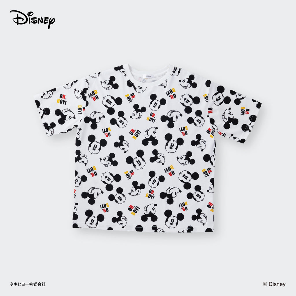 เสื้อยืดมิกกี้เมาส์ลาย “OH, BOY!”  — สดใสคลาสสิก