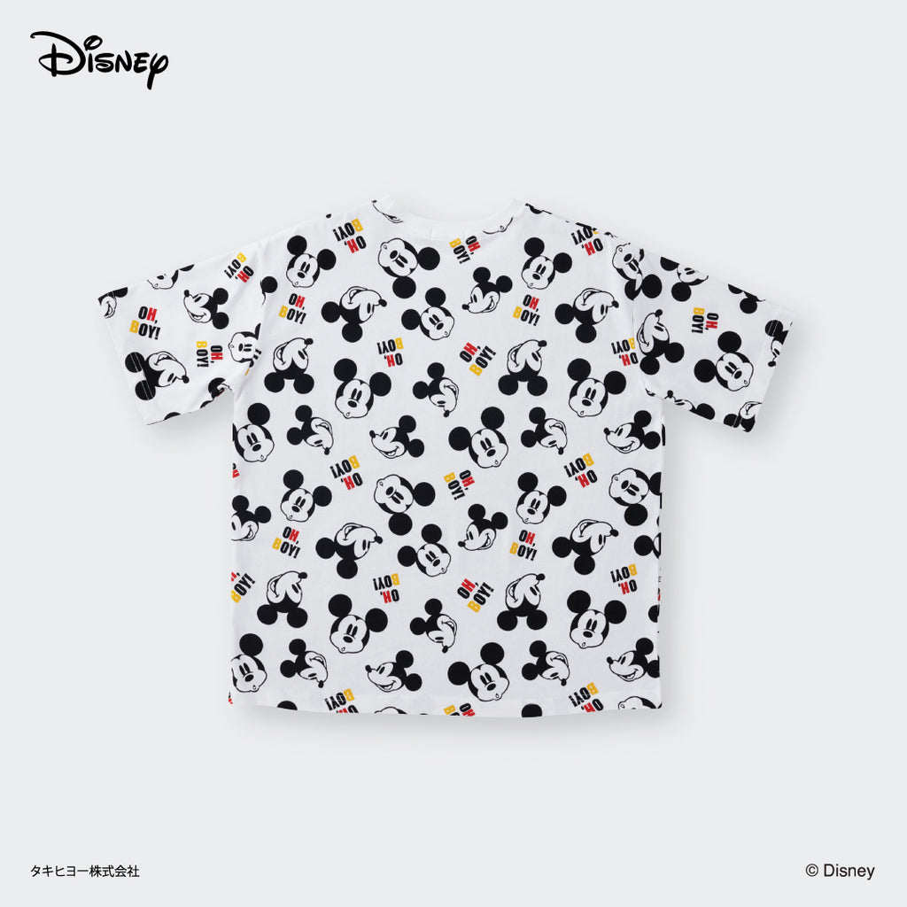 เสื้อยืดมิกกี้เมาส์ลาย “OH, BOY!”  — สดใสคลาสสิก