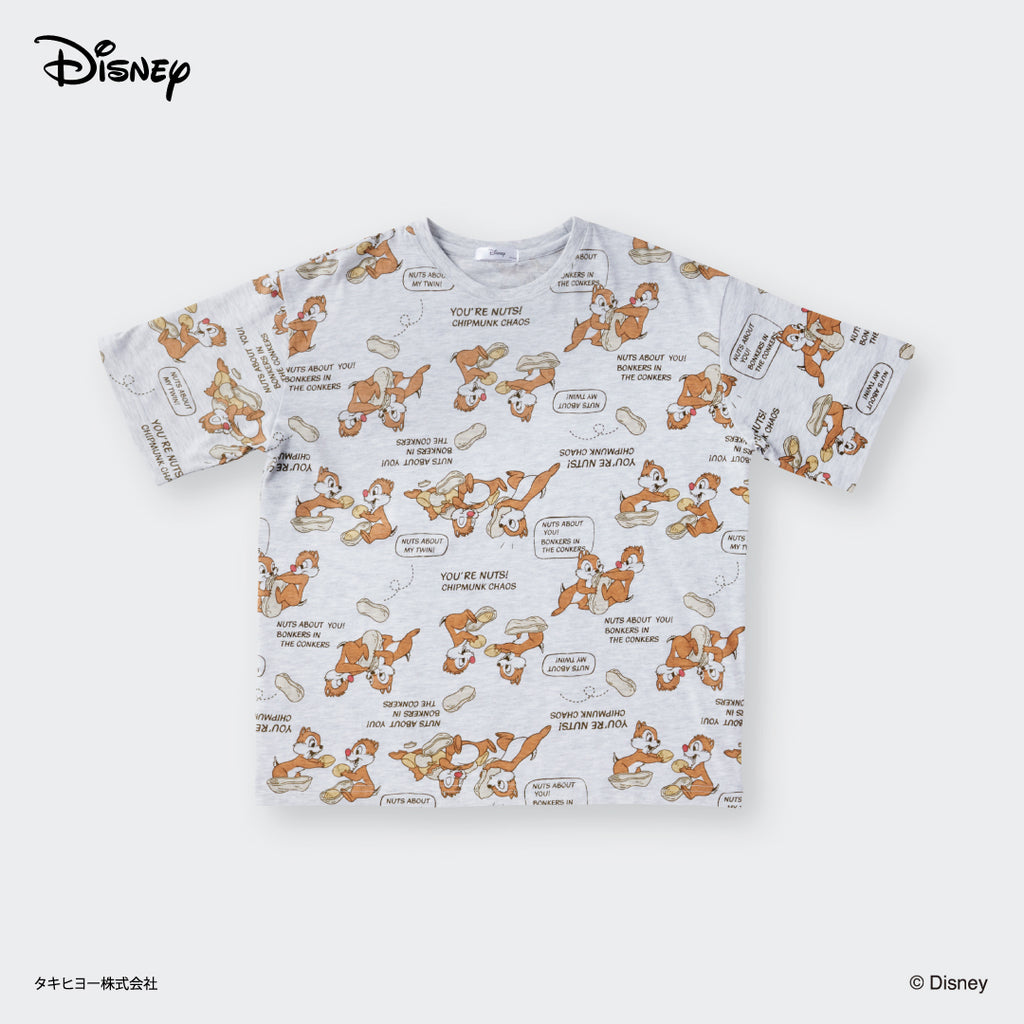 เสื้อยืดชิพแอนด์เดลลาย “Nuts About You!” — รุ่นความป่วนคู่ดูโอ้