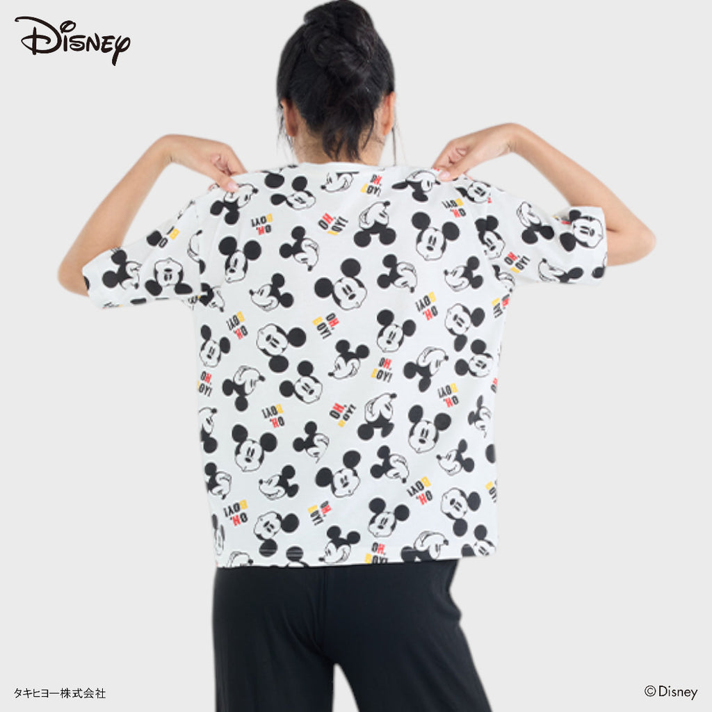 เสื้อยืดมิกกี้เมาส์ลาย “OH, BOY!”  — สดใสคลาสสิก (Size S-LL)