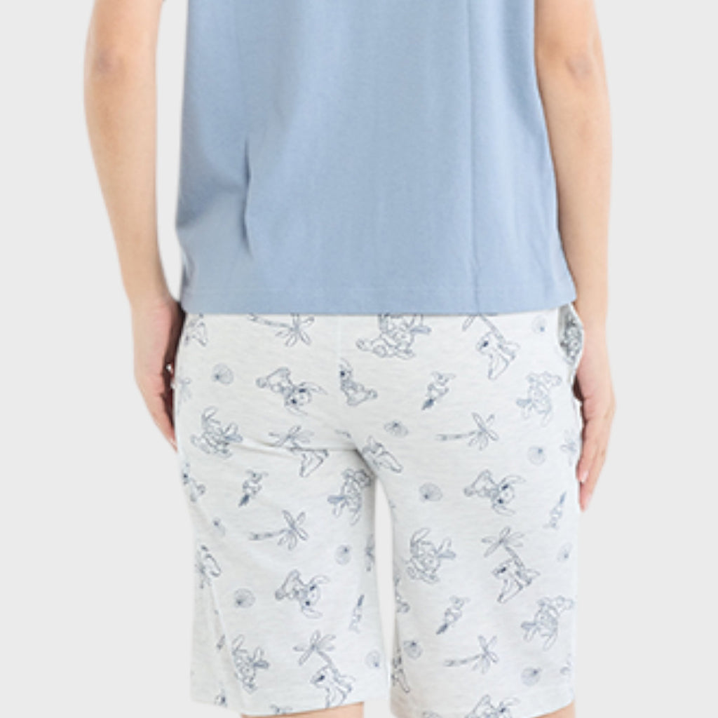กางเกงขาสั้น Stitch – ใส่แล้วฟีลโดนลากไปเที่ยวฮาวาย (Size S-LL)