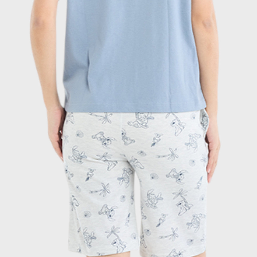กางเกงขาสั้น Stitch – ใส่แล้วฟีลโดนลากไปเที่ยวฮาวาย (Size S-LL)