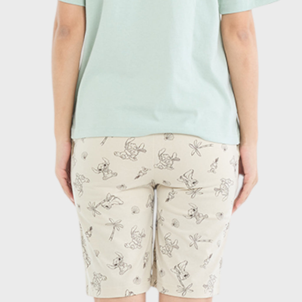 กางเกงขาสั้น Stitch – ใส่แล้วฟีลโดนลากไปเที่ยวฮาวาย (Size S-LL)