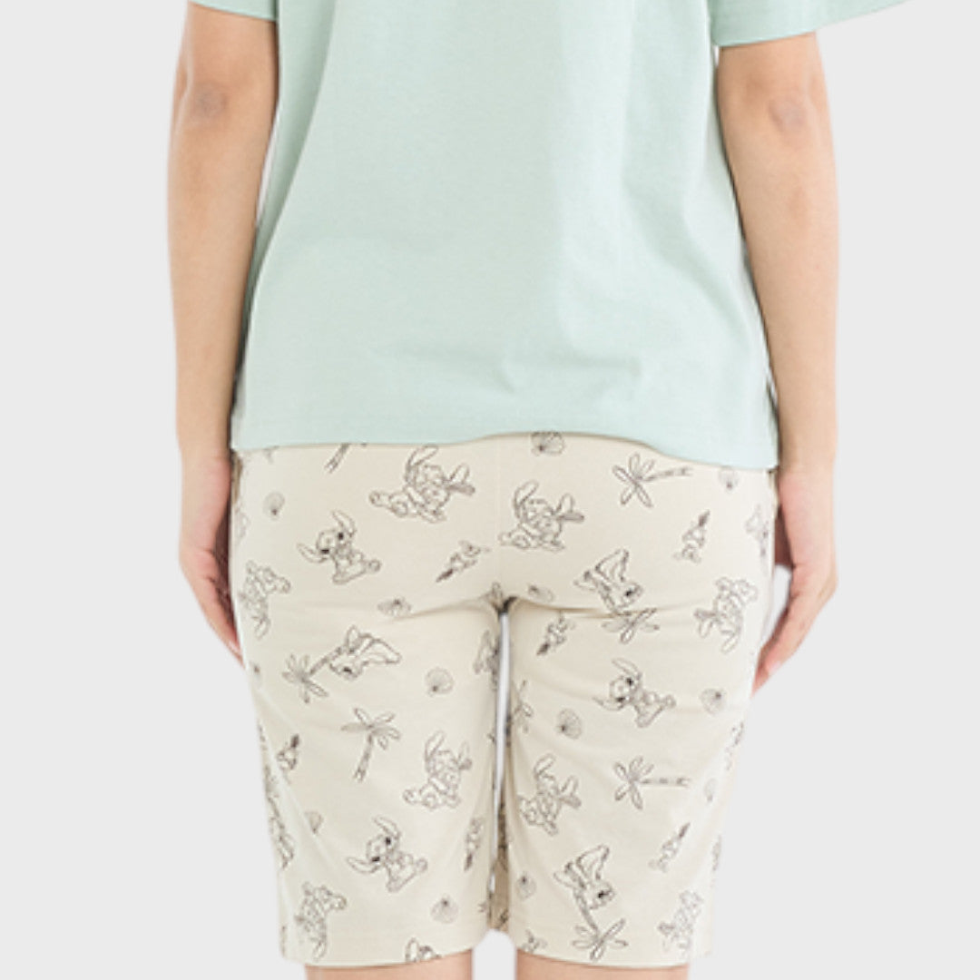 กางเกงขาสั้น Stitch – ใส่แล้วฟีลโดนลากไปเที่ยวฮาวาย (Size S-LL)