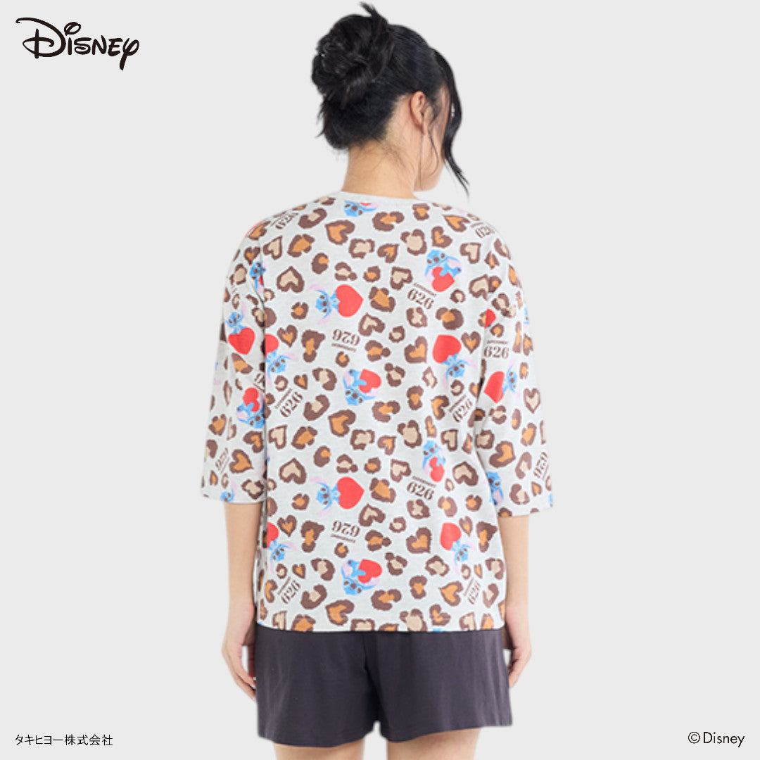 เสื้อแขนยาวสติชลายเสือ—ความป่วนคูณสอง ทั้งคิ้วท์ทั้งเฟียร์ส (Size M-LL)
