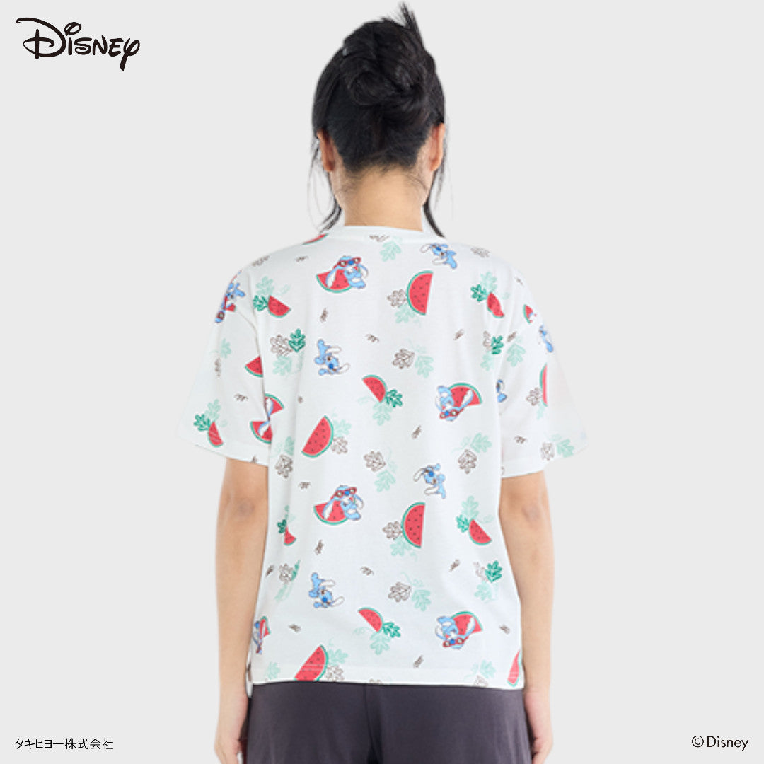 เสื้อยืดลายสติช x แตงโมซัมเมอร์ สดใสจนต้องยิ้ม! (Size M-LL)