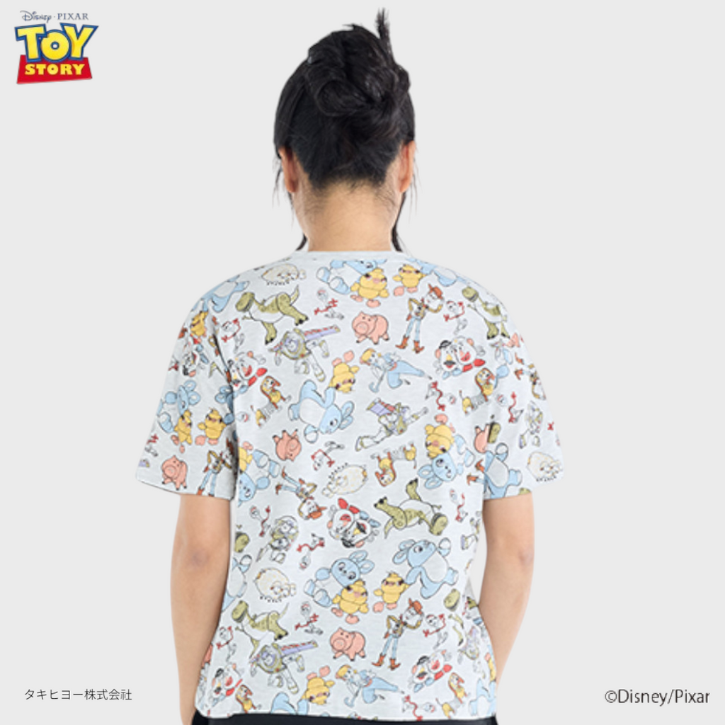 เสื้อยืด Toy Story ลายแก๊งของเล่นสุดป่วน (Size S-LL)