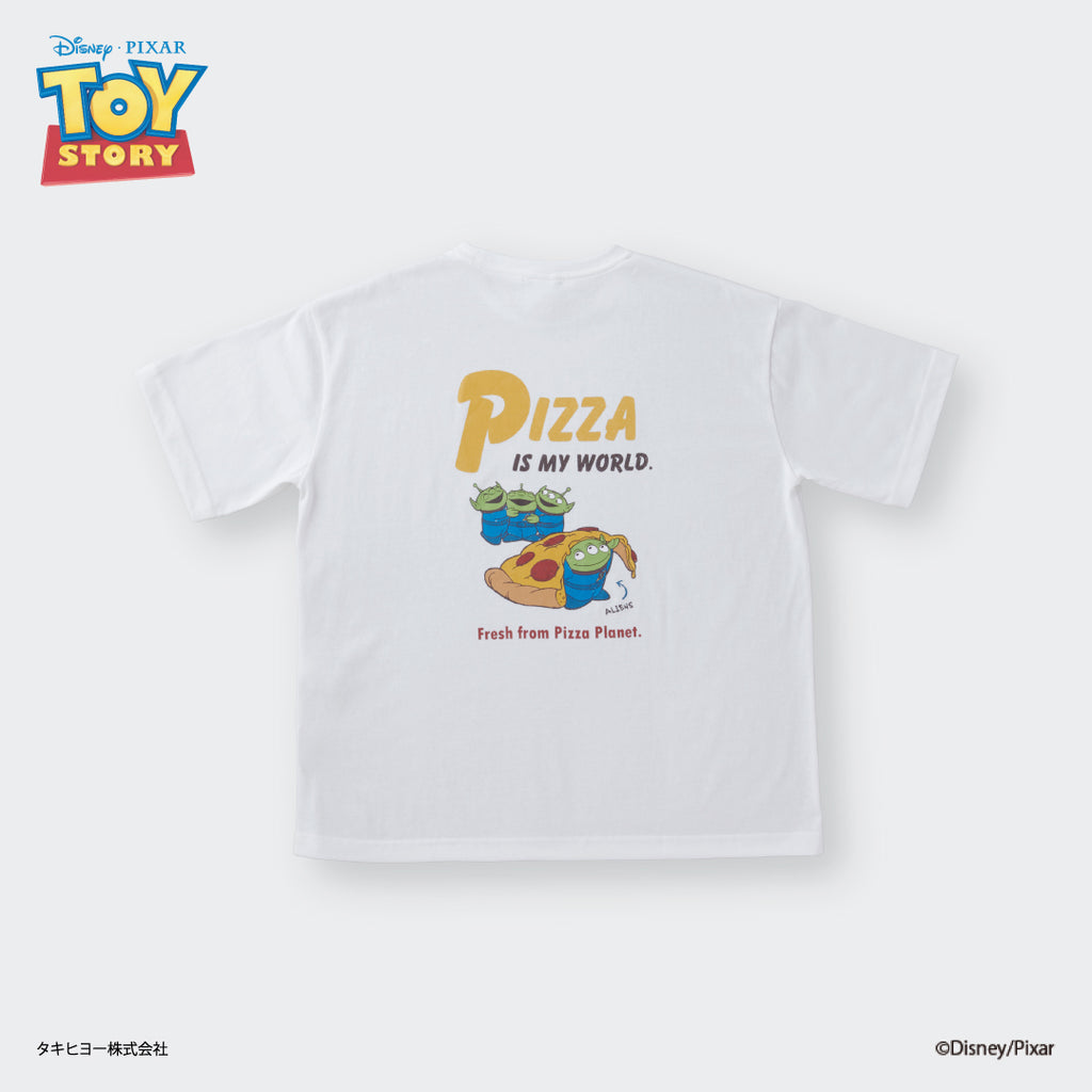 เสื้อยืด Toy Story ลาย Pizza Planet เอเลี่ยนแสนหิว