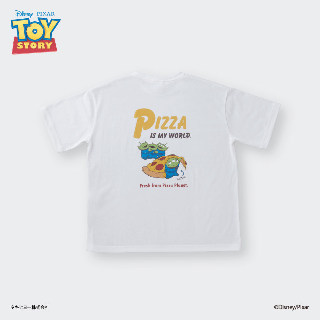 เสื้อยืด Toy Story ลาย Pizza Planet เอเลี่ยนแสนหิว