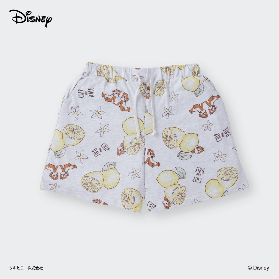 กางเกงขาสั้น Chip & Dale เลมอนปาร์ตี้ สดใสใจฟู