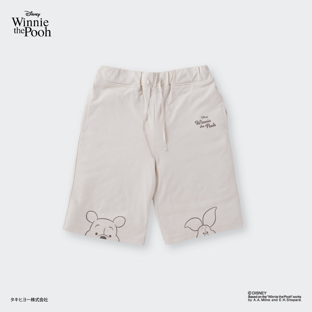 กางเกงขาสั้นหมีพูห์ & พิกเลต – ลุคน่ารักชวนอมยิ้ม 2 สีสุดละมุน 🐻🐷✨